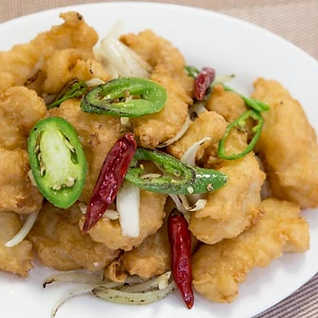 椒鹽魚片__ Salt & Pepper Fish